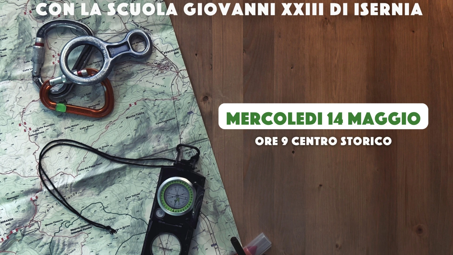 Una caccia al tesoro... nel cuore di Isernia! Appuntamento per mercoledì 14 maggio grazie all’associazione “Attraverso il Molise”.